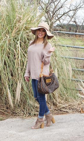Bringing Back That Loving Feeling Sweater (Camel)