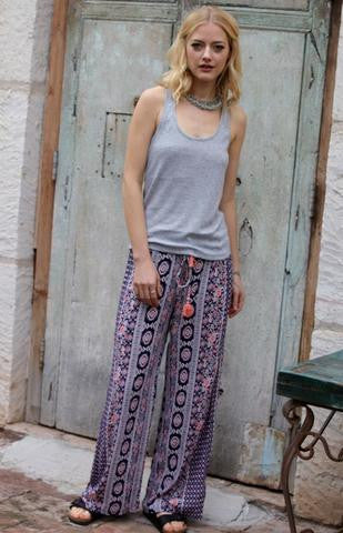 Tassel Palazzo Pants